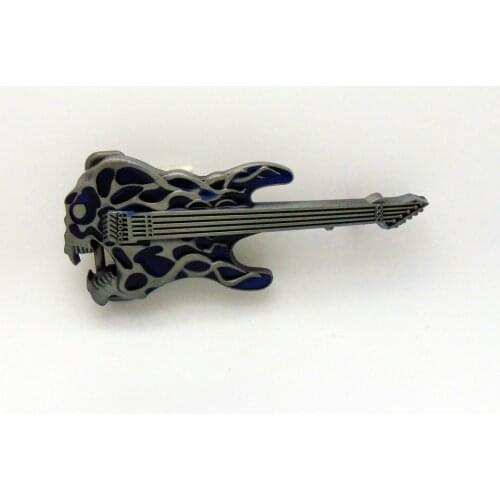 Western cowboy guitar zinc alloy personality casual belt buckle for men and women with couples