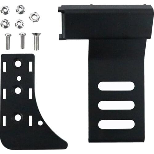 Stainless Steel Metal Pedal Left Side Foot Rest Kick Panel for 2018 Jeep Wrangler JL 2 & 4 Door