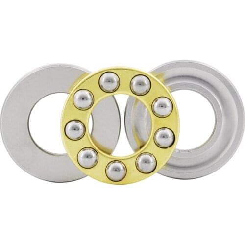 1PC Axial Ball Thrust Bearing 3-Parts F2-6M F3-8M F5-10M F6-12M F8-16M F10-18M F12-21M F12-23M Mini 3-in-1 Plane