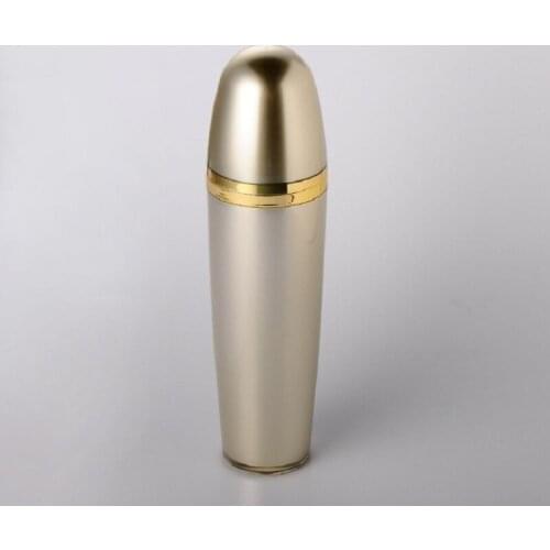 120ml ball shape plastic acrylic bottle press pump lotion.emulsion serum foundation serum skin care cosmetic packing