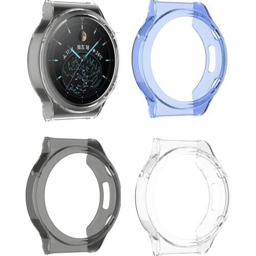 Smart Watch Frame Protector Cover Bumper For Huawei Watch GT 2 Pro ECG Anti-scratch Shockproof Smartwatch Protective Case Shell