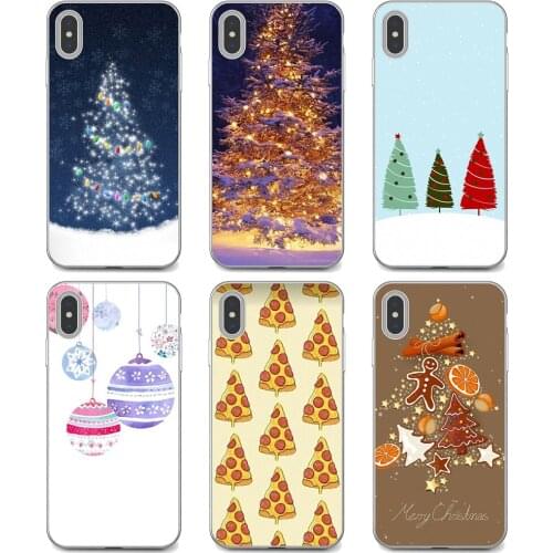 For Huawei Mate 20 30 40 7 8 9 10 Lite Pro P Smart 2018 2019 Plus G7 G8 Silicone Phone Skin Case Pizza-Christmas-Tree-Presents