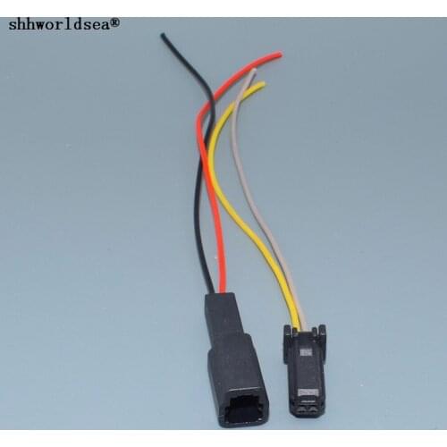 Worldgolden 2-pin car connector male female 174056-2 horn speaker plug for Honda Glory CR-V Ci vic xrv Accord