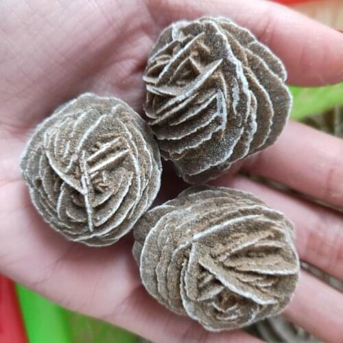 1PCS Natural Desert Rose Crystal Stone Mineral Specimen Crystal Rock Stones Original Specimen Mineral Cluster Stone