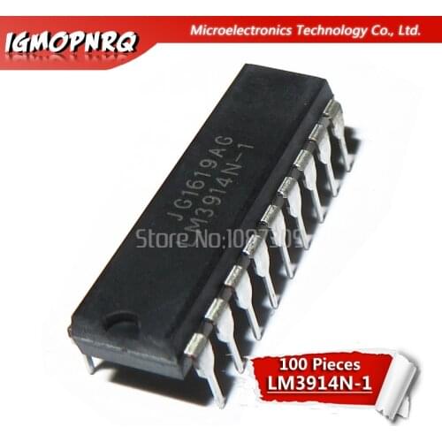 100pcs LM3914N LM3914N-1 LM3914 DIP-18 new original quality assurance