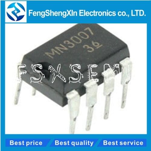 2pcs/lot MN3007 DIP-8 High-accuracy 10-bit D/A Converters IC