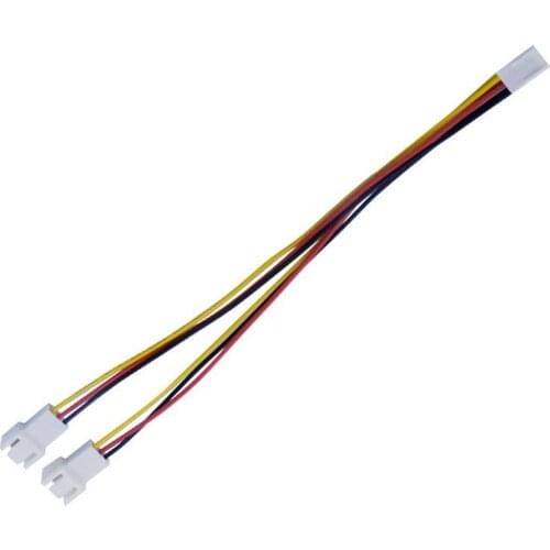 1 To 3 Mainboard CPU 4 PIN Fan Extention Cables 4P Adapter Cable Computer Case Mainboard 4 PIN Power Cables Connectors Fan