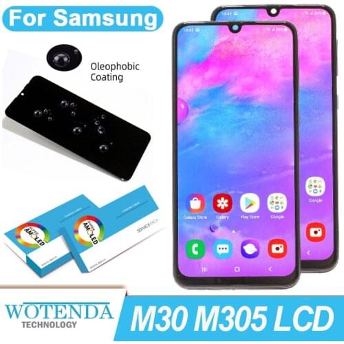 6.4" Original LCD For Samsung Galaxy M30 LCD M30 2019 M305F LCD Display Touch Screen Digitizer Assembly Replacement