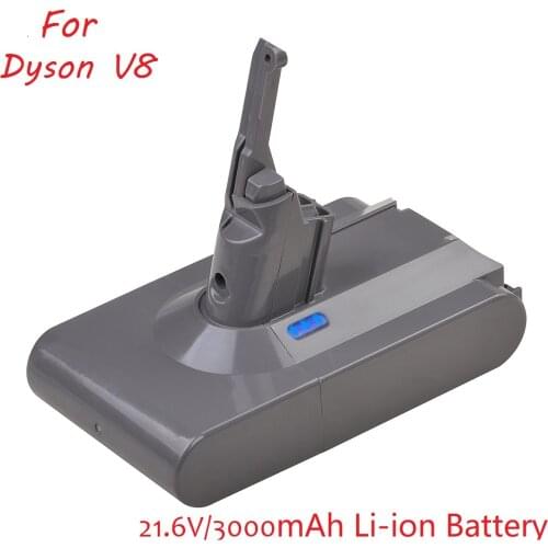 V8 3000mAh 21.6V Li-ion Battery For Dyson V8 Battery Absolute V8 Animal Vacuum Cleaner Rechargeable Power Tools BATTERY
