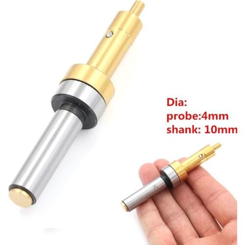 HSS Center Finder Touch Point Sensor For CNC Machine Precision Non-magnetic Mechanical Edge Finder Titanium