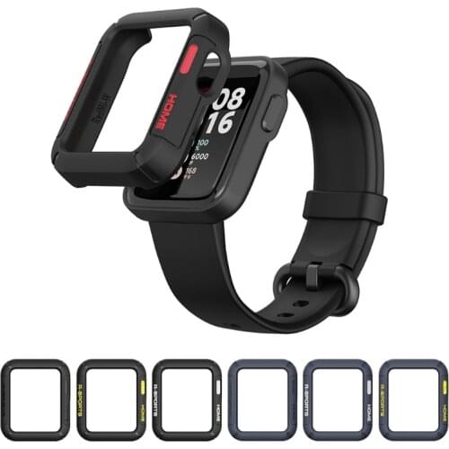 Anti-scratch TPU Watch Cover Case Protector Bumper for -Xiaomi Mi Watch Lite Redmi Watch Smart Watch Accessories