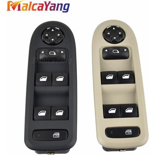 Power Window Lifter Master Control Switch 98060866ZE 96666289ZE For Peugeot 208 308 2008 408