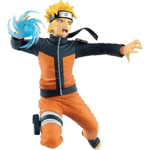 Bandai Naruto Shippuden Figure Toy Assembly Model Moving Doll Uzumaki Naruto Rasengan Decorations Childrens Gifts Best Gift