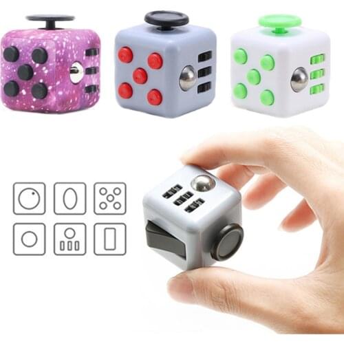 Nicce Finger Fidget Relief Toy Anxiety Stress Relief Dice Sensory Toy For Adult Decompression Adhd Autism Fingertip Gyro Toy