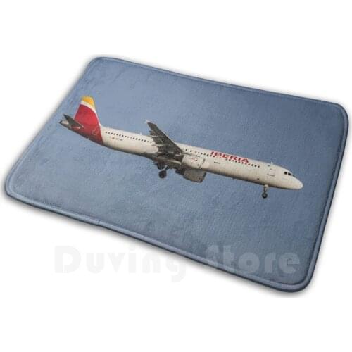 Iberia Airbus A321-200 Carpet Mat Rug Cushion Soft Iberia Airbus Iberia Iberia Airbus A321 Airbus A321 Iberia A321