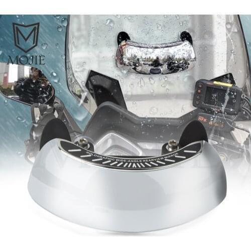 Motorcycle 180 Degree Safety Rearview Mirror Give Full Rear View For Aprilia Shiver SL750 SMV DORSODURO 750 900 SR MAX 125 300