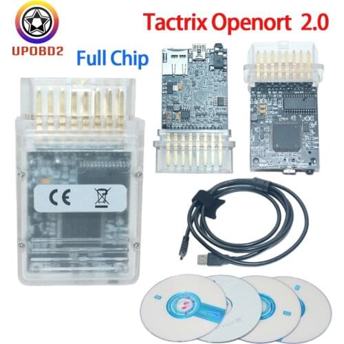 Newest Tactrix Openport 2.0 Full Chip Auto Tuning Open port 2 0 OBD2 OBD 2 Car Diagnostic Tool ECU FLASH Scanner For Multi Brand