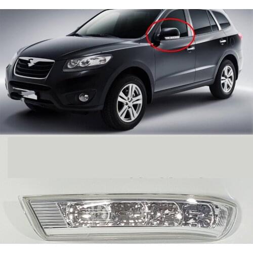 Genuine Outer Rearview Side Mirror Turn Signal LED Repeater Lamp right Left for hyundai Santafe Veracruz ix55 2007-2012