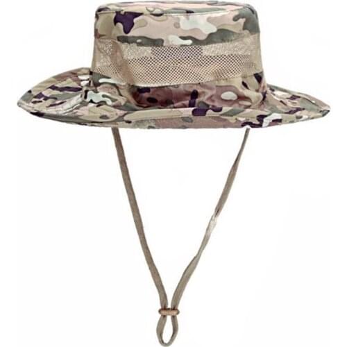 Outdoor airsoft Sniper Camouflage Boonie Hats, Tactical Nepalese Cap, Military Mens Fishing Outdoor Hiking hat Accessories size