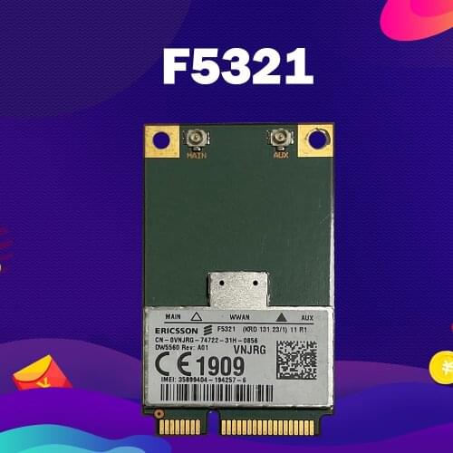 3G Wlan card for Ericsson F5321GW F5321 MINI PCI-E GSM EDGE GPRS GPS WLAN Card