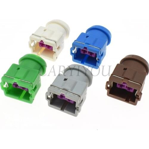 1 Set 2 Pin Car Wire Connector Female Fuse Plug Automotive Wiring Terminal Socket For Car DJ7024A/B/C/D-3.5-21