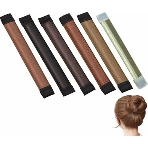 1PCS Hair Accessories Synthetic Wig Donut Bun Maker Fashion Hair Styling Disk Quick and Easy French twist hair shape styler