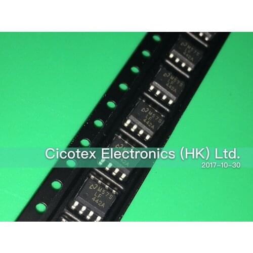 10pcs/lot LF442ACDR SOP8 IC OPAMP JFET 1MHZ 8SOIC LF442A 442A