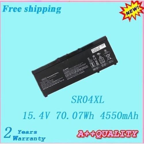 100% brand new Laptop battery For Hp SR04XL 917678-1B1 917724-855 TPN-Q193 batteries free shipping