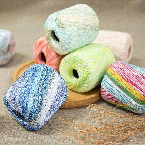 40 g/ball Crochet Yarn For Knitting DIY Hand Knitting Crochet Cotton Yarn Handmade Dyed Wool