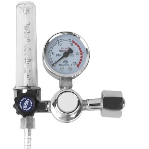 Argon Flowmeter Argon CO2 Mig Tig Flow Meter Gas Regulator 0-25Mpa Flowmeter Welding Weld Gauge Argon Regulator Pressure Reducer
