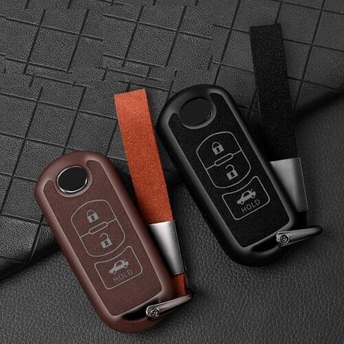 Car Key Case Cover For Mazda 2 3 6 Atenza Axela CX-5 CX5 CX 5 CX-7 CX-9 2015 2016 2017 2018 Shell Keychain Keys Bag Accessories