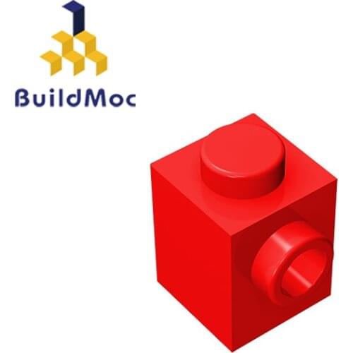 BuildMOC Compatible Assembles Particles 87087 1x1 For Building Blocks Parts DIY LOGO Educational Cre