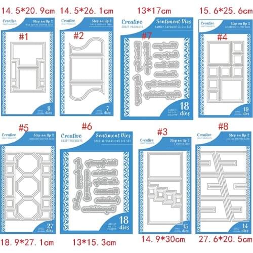 CH 2021 New Arrival Folder Metal Cutting Dies Stencils for DIY Scrapbooking/photo Album Decorative Embossing DIY Paper Card