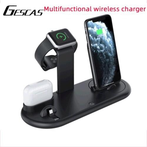 GESCAS Desktop Wireless Chargers For Mobile Phones
