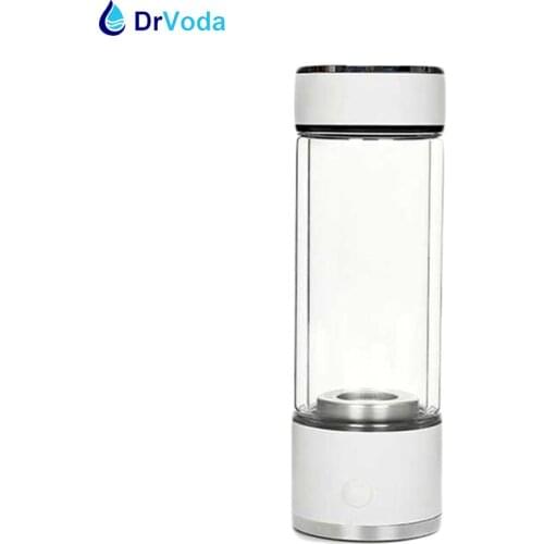 The 5th Generation SPE PEM Membrane Hydrogen Water Generator Ionizer Glass Bottle Drain Hole Release Ozone