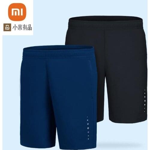 Xiaomi youpin Mens summer home thin and light sports shorts are hygroscopic and quick-drying breathable reflective