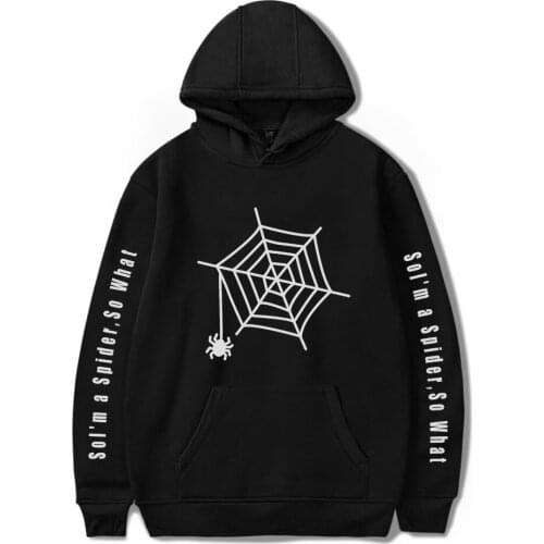 2021 New 2021 So I'm a Spider, So What Hoodie Sweatshirts Men Women Print Pullover Unisex Harajuku Tracksui
