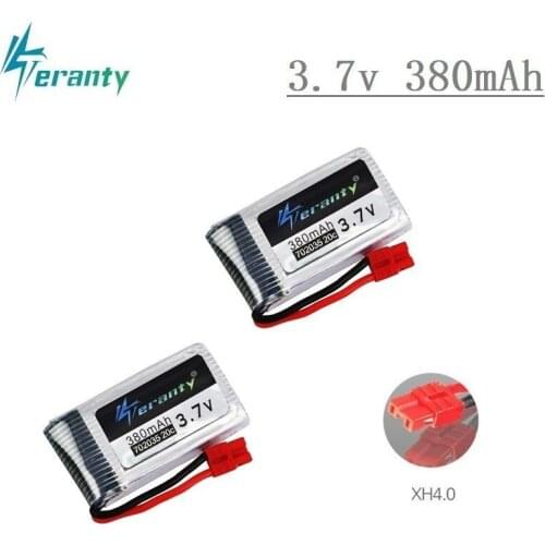 Original Lipo Battery For SYMA X5A-1 X15 X15C X15W RC Helicopter Spare Parts 3.7V 380mah Drone battery 702035 2pcs