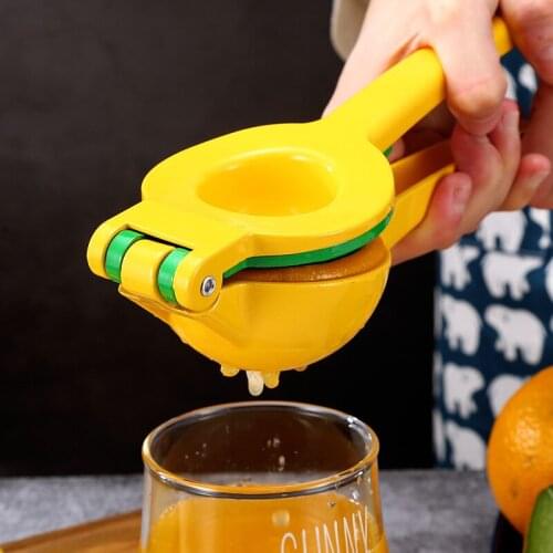 Premium Quality Metal Lemon Lime Squeezer - Manual Citrus Press Juicer