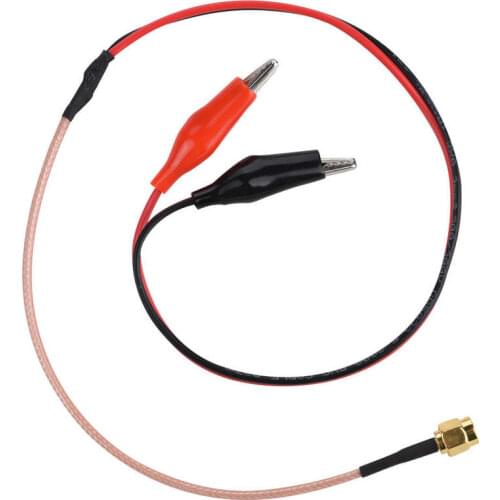 1Pcs Radio Frequency Connection Cable Red Black Test Lead Testing Wire 52cm Led Strip Connector