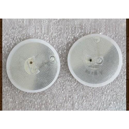 100pcs 25mm in diameter Fudan F08 paper label IC tag IC card sticker IC card paper label FM11RF08 IC sticker