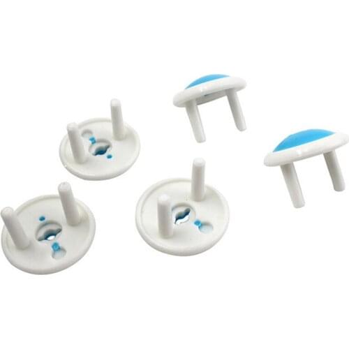 7pcs/bag Baby Safety Electric Socket EU Plug Protection Security Two Phase Lock