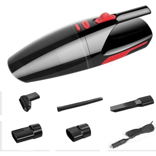 Car Wireless Vacuum Cleaner Car Vacuum Cleaner Rechargeable Car Home Wet And Dry With Light Handheld Vacuum Cleaner