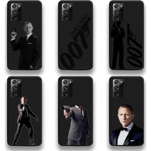 James Bond Phone Case For Samsung Galaxy Note20 ultra 7 8 9 10 Plus lite M51 M21 M31 J8 2018 Prime