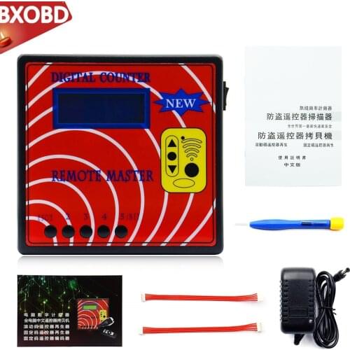 Digital Counter Remote Master Frequency Display Machine,Remote Copier,Regenerate RF Copy Auto Tool,Key Programmer