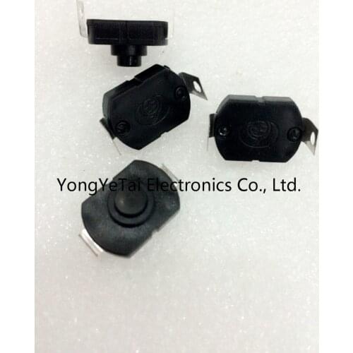 Flashlight small push button switch control switch 2 feet curved legs free shipping