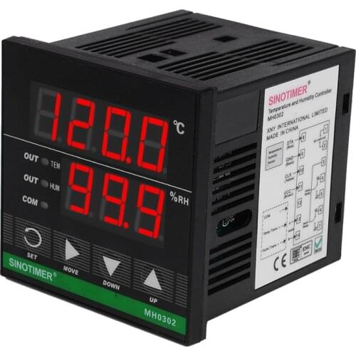 MH0302 FREE shipping 1PCS Digital Temperature and Humidity Controller In Stocks