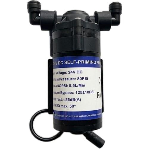 H195 Mini Size Super quiet 24V DC water pump 0.5L/min aquarium pump for patio misting system