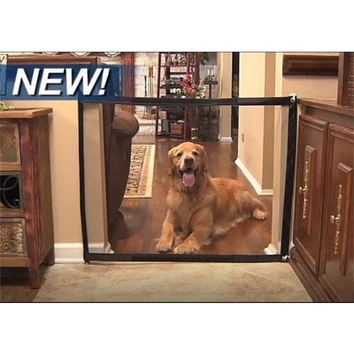 Pet Barrier Fence Dog Barrier Net Portable Folding Dog Barrier Safety