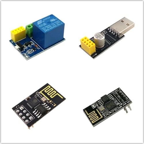 ESP01/ESP01S Programmer Adapter UART ESP-01 Adapter ESP8266 CH340G USB to ESP8266 Serial Wireless Wifi Developent Board Module